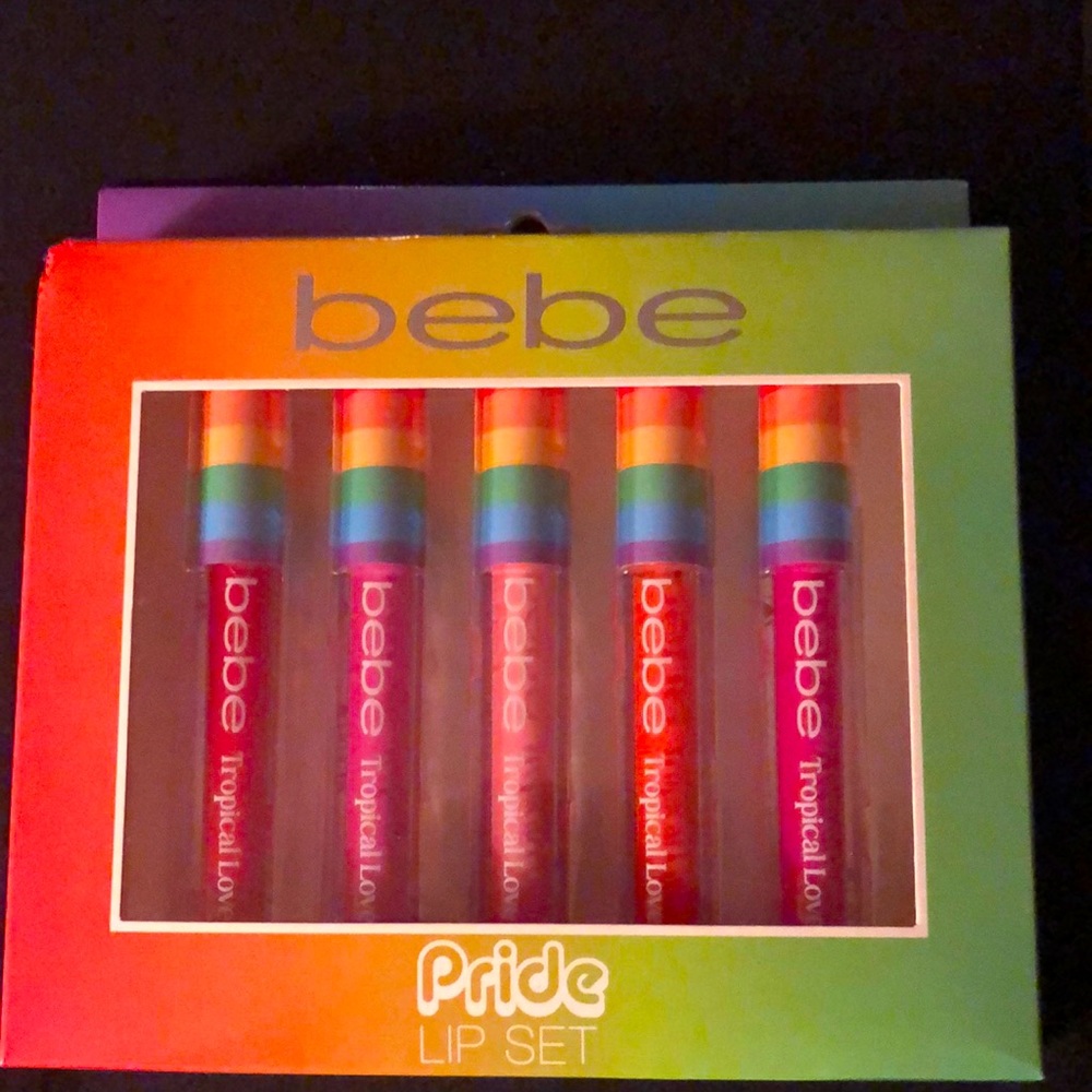 📍New - BEBE- 5pc- Pride Lip Set